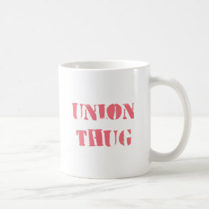 Ursprüngliche Gewerkschafts-Verbrecher-Rosa-Tasse Kaffeetasse