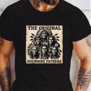 Ursprüngliche Gründerväter Native American Stamm T-Shirt