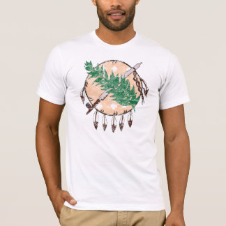 Ursprüngliche Grunge-Oklahoma-Staats-Flagge T-Shirt