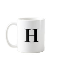 Ursprüngliche H & Personalisiert Name Kaffee Tasse