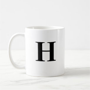 Ursprüngliche H & Personalisiert Name Kaffee Tasse