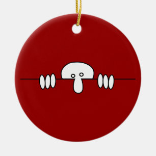 Ursprüngliche Kilroy Verzierung Keramik Ornament