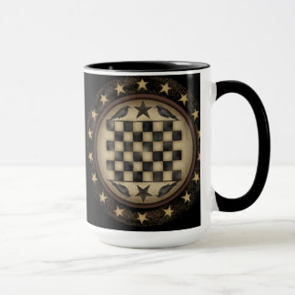 Ursprüngliche Krähen-Schachbrett-Kaffee-Tasse Tasse