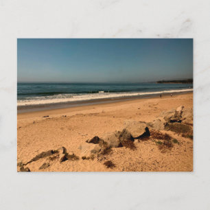 Ursprüngliche Küsten-Natur-Strand-Fotografie Postkarte