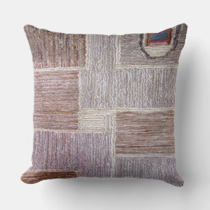 Ursprüngliche Lederteppich-Handwerkskunst Kissen