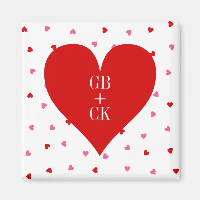 Ursprüngliche Magnete für den Valentinstag Magnet (Vorne)