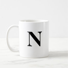 Ursprüngliche N & Personalisiert Name Kaffee Tasse