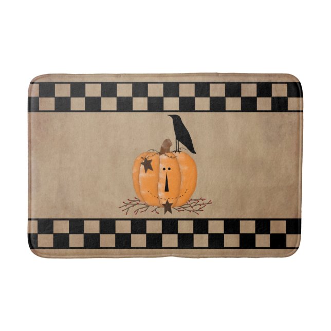Ursprüngliche Pumkin-Badermatte Badematte (Vorderseite)