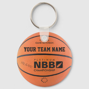 Ursprüngliche Querstation BASKETBALL-des Schlüsselanhänger