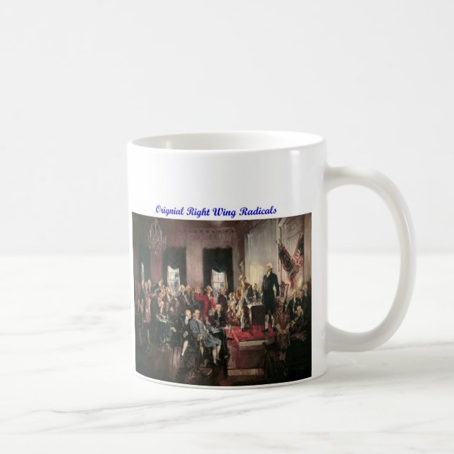 Ursprüngliche Rechte-Radikale Kaffeetasse (Rechts)
