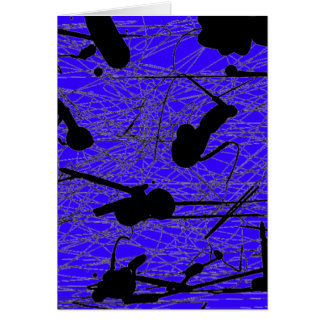 Ursprüngliche schwarze Spritzer-Malerei