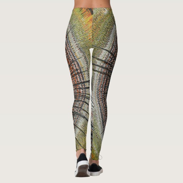 Ursprüngliche Spin-Art Leggings (Rückseite)