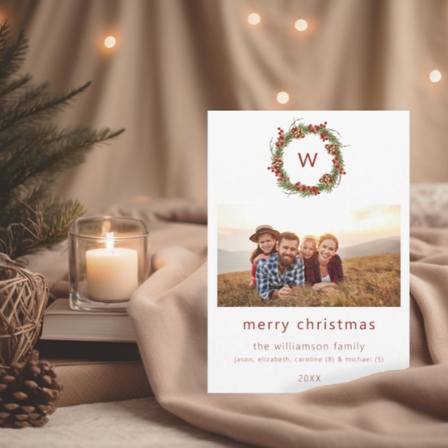 Ursprüngliche Weihnachtsreise-Foto-Urlaubskarte Einladung (Von Creator hochgeladen)