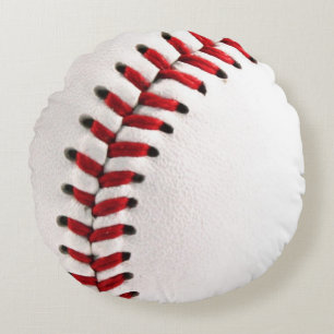 Ursprünglicher Basebalball Rundes Kissen
