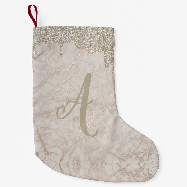 Ursprünglicher Blush-Strumpf Kleiner Weihnachtsstrumpf (Vorderseite)