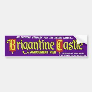 Ursprünglicher Brigantine-Schloss-Autoaufkleber Autoaufkleber