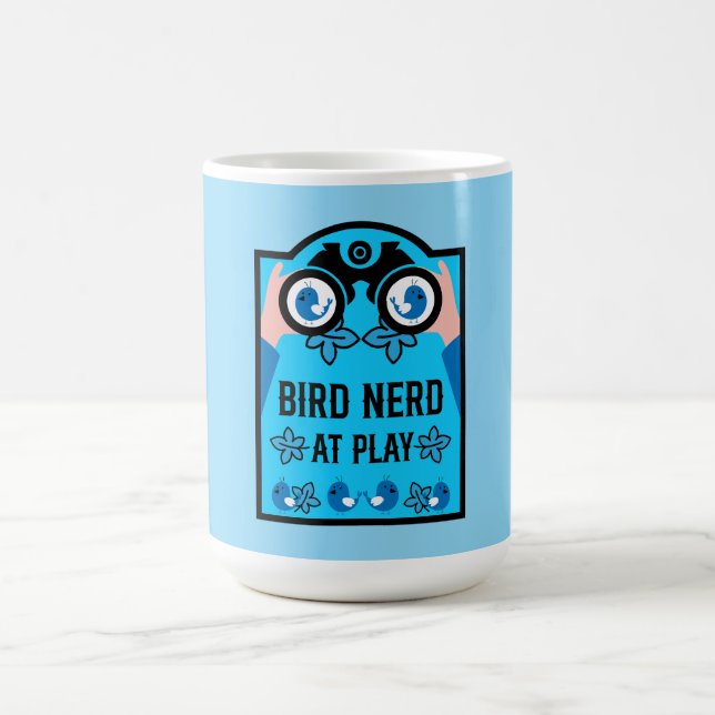 Ursprünglicher einzigartiger Vogelbeobachter Kaffeetasse (Mittel)