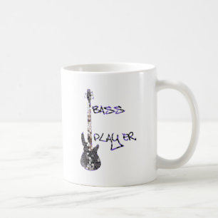 Ursprünglicher Entwurf des Bass-Spielers! Kaffeetasse