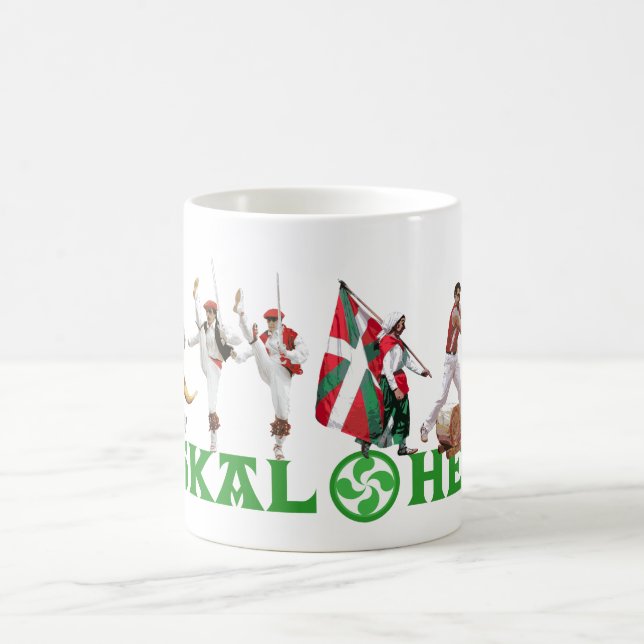Ursprünglicher Entwurf: Euskal Herria Kaffeetasse (Mittel)