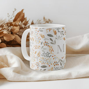 Ursprünglicher Herbst-Wasserfarbenfolien Kaffeetasse