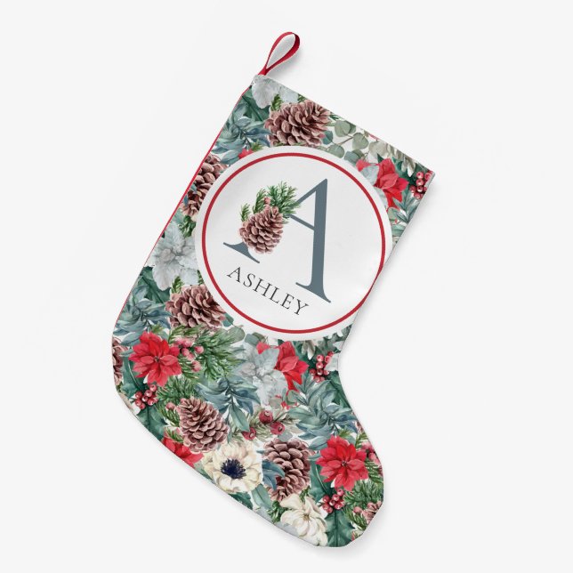 Ursprünglicher Individuelle Name für den Foliage H Kleiner Weihnachtsstrumpf (Vorderansicht (hängend))