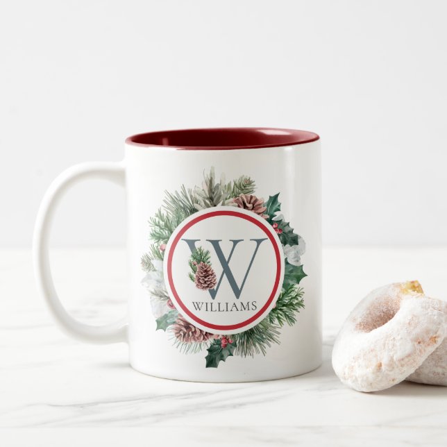 Ursprünglicher Individuelle Name für den Foliage H Zweifarbige Tasse (Mit Donut)