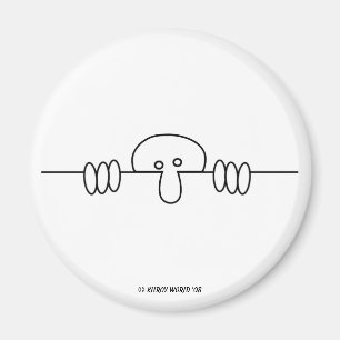 Ursprünglicher Kilroy Magnet