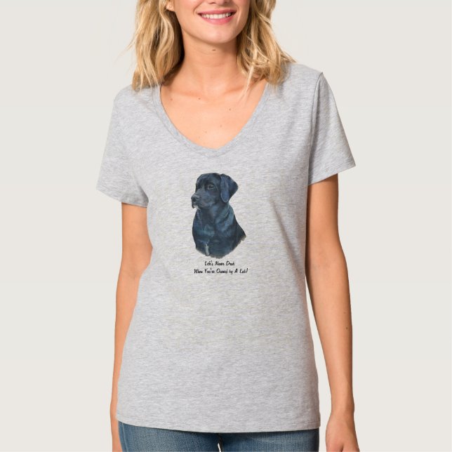 ursprünglicher Spaßslogan des schwarzen T-Shirt (Vorderseite)