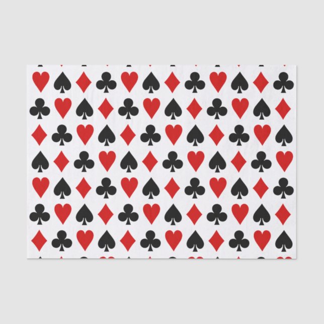 Ursprünglicher Spielkarten Seidenpapier (Vorderseite)