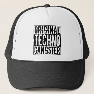 Ursprünglicher Techno Gangster - Hut Truckerkappe