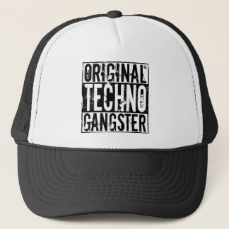 Ursprünglicher Techno Gangster - Hut Truckerkappe