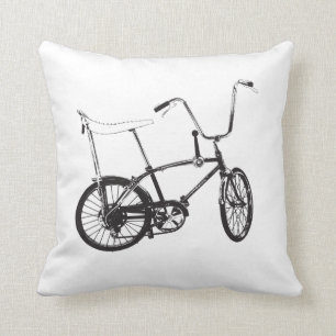 Ursprüngliches alte Schulfahrrad Kissen
