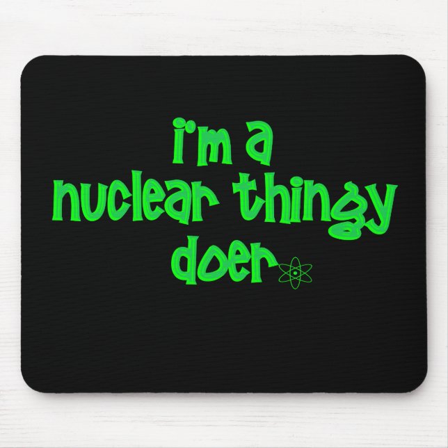 Ursprüngliches Atomdesign Mousepad (Vorne)