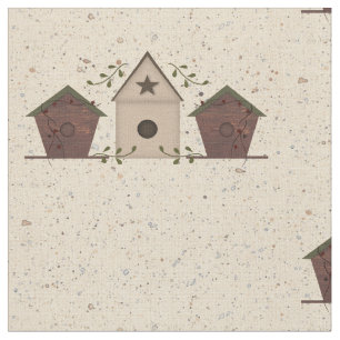 Ursprüngliches Birdhouses-Gewebe Stoff