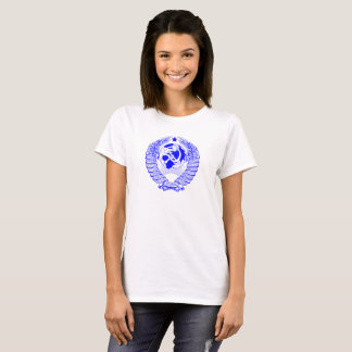 Ursprüngliches blaues Staatswappen der UdSSR T-Shirt