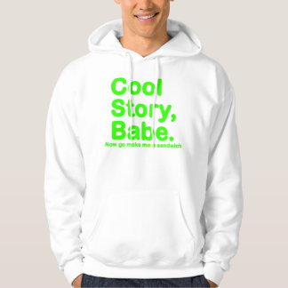 URSPRÜNGLICHES cooles Geschichten-Baby gehen jetzt Hoodie