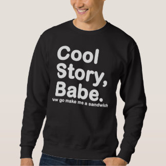 URSPRÜNGLICHES cooles Geschichten-Baby gehen jetzt Sweatshirt