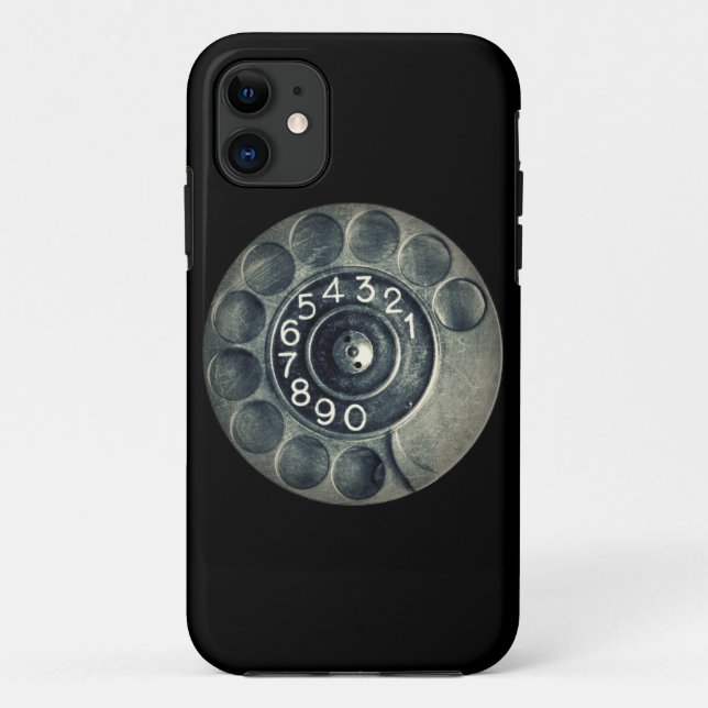 ursprüngliches Drehtelefon Case-Mate iPhone Hülle (Rückseite)