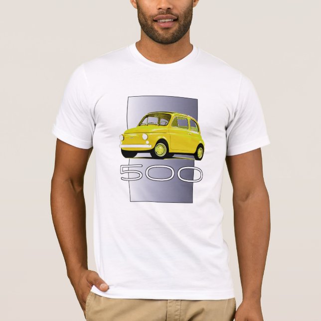 Ursprüngliches Fiat 500: wettbewerbsfähige Ausgabe T-Shirt (Vorderseite)