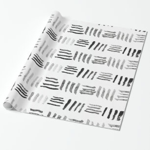Ursprüngliches geometrisches Muster des modernen Geschenkpapier