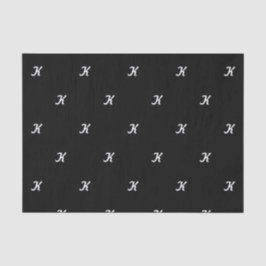 Ursprüngliches Gewebepapier (schwarz und weiß) Seidenpapier