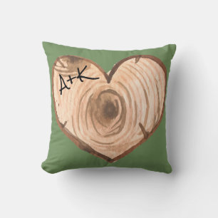 Ursprüngliches Holzkissen Kissen