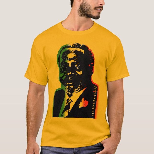 ursprüngliches jomo kenyatta rasta Shirt (Vorderseite)