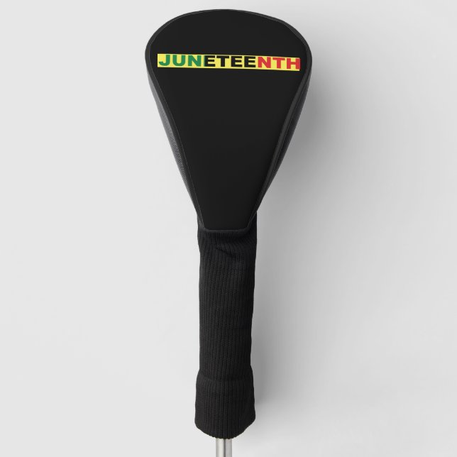 Ursprüngliches klassisches Rundstickerpapier Golf Headcover (Vorderseite)