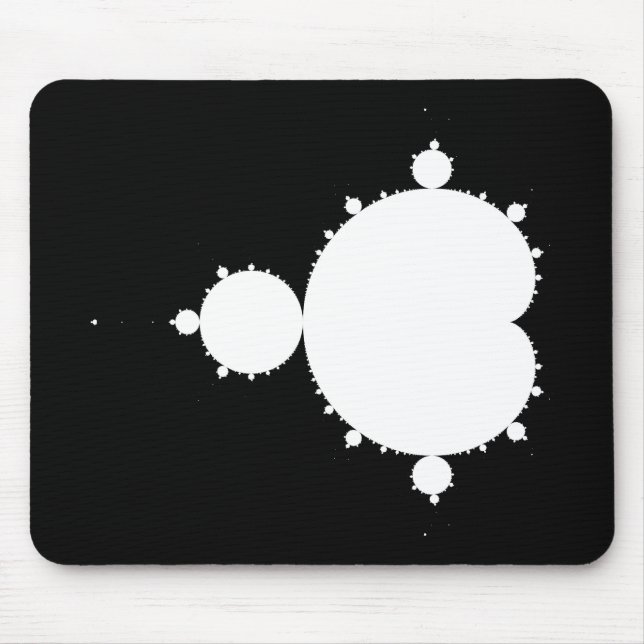 Ursprüngliches Mandelbrot Set 02 - Fraktal Mousepad (Vorne)