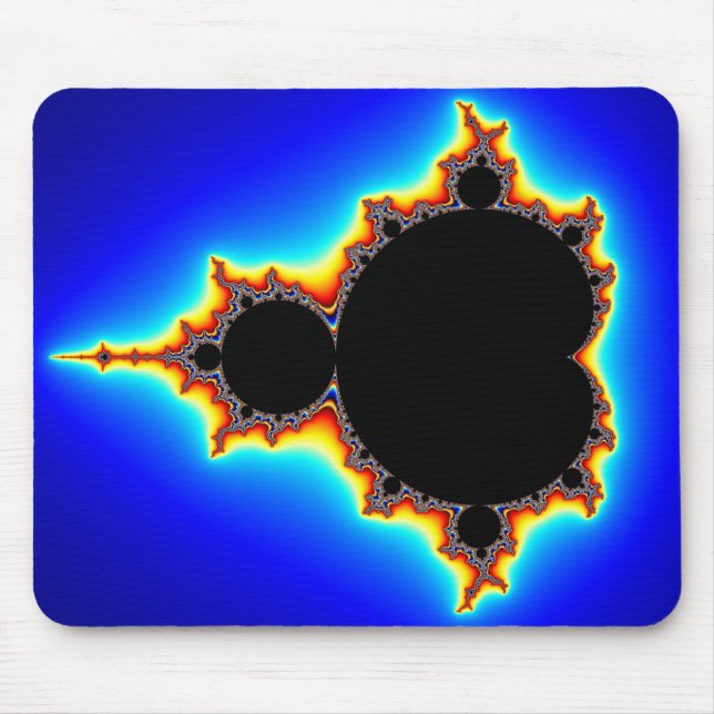 Ursprüngliches Mandelbrot Set 03 - Fraktal Mousepad (Vorne)