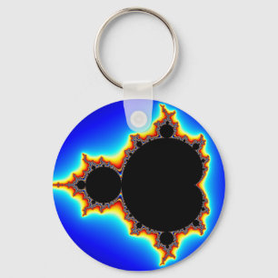 Ursprüngliches Mandelbrot Set 03 - Fraktal Schlüsselanhänger