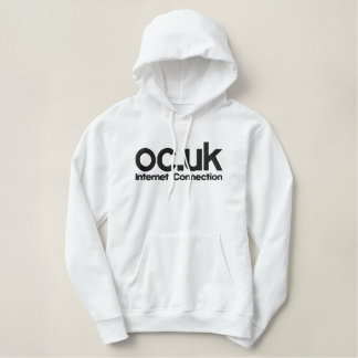 Ursprüngliches OC.UK Internet-Verbindungs-Shirt Bestickter Hoodie