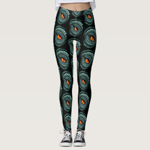 Ursprüngliches Reptilien-Raubtier-Auge Leggings