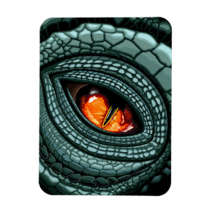 Ursprüngliches Reptilien-Raubtier-Auge Magnet